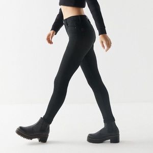 BDG high-rise black skinny jeans